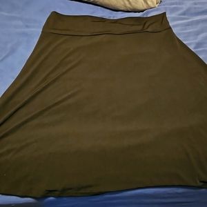 Bundle A line lularoe 3x azure skirts. Black and blue